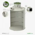BARREL 3000L HARD - spolehlivá plastová nádrž na dešťovou vodu pro běžné podloží