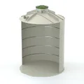 BARREL 12000L HARD - spolehlivá plastová nádrž na dešťovou vodu pro běžné podloží