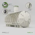 NAUTILUS 12 m³ HARD – odolná plastová samonosná jímka - žumpa s vyšší životností