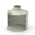 BARREL 4000L HARD - spolehlivá plastová nádrž na dešťovou vodu pro běžné podloží