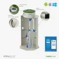 Přečerpávací stanice SAKAL HARD + TLAKAN P2 SMART – spolehlivá stanice + online