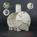 NAUTILUS 6000L EXTREME – extrémně odolná plastová nádrž na dešťovou vodu do jílu a spodní vody