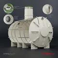 NAUTILUS 9 m³ EXTREME – extrémně odolná plastová samonosná jímka - žumpa do jílu a spodní vody