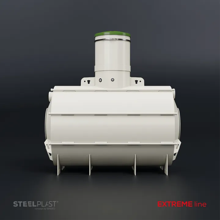 NAUTILUS 3 m³ EXTREME – extrémně odolná plastová samonosná jímka - žumpa do jílu a spodní vody