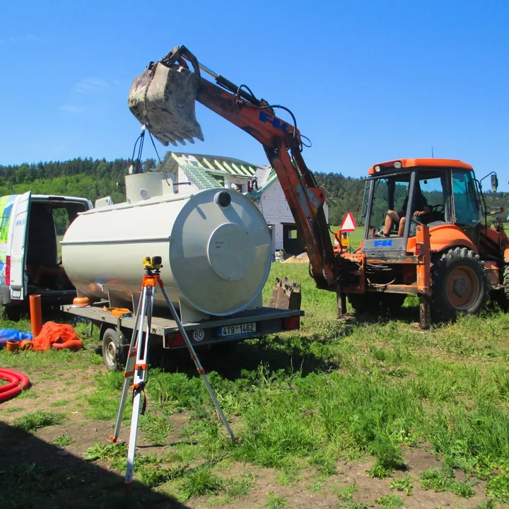 Nádrž na dešťovou vodu NAUTILUS® 5 m³ "na klíč" – ÚSPORNĚ