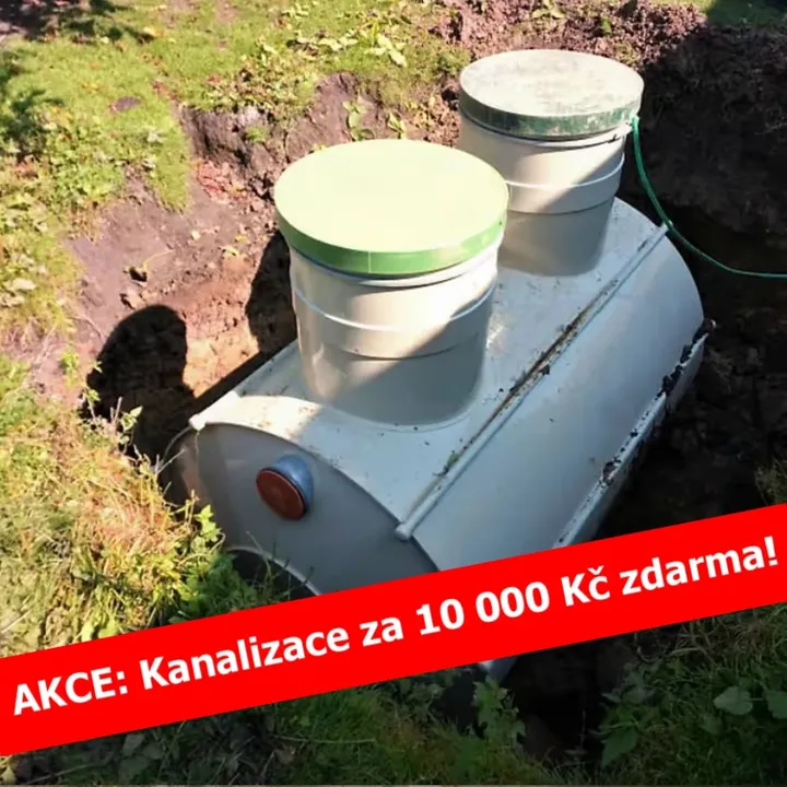 NAUTILUS 5 m³ NA KLÍČ L – plastový tříkomorový septik bez starostí - na míru