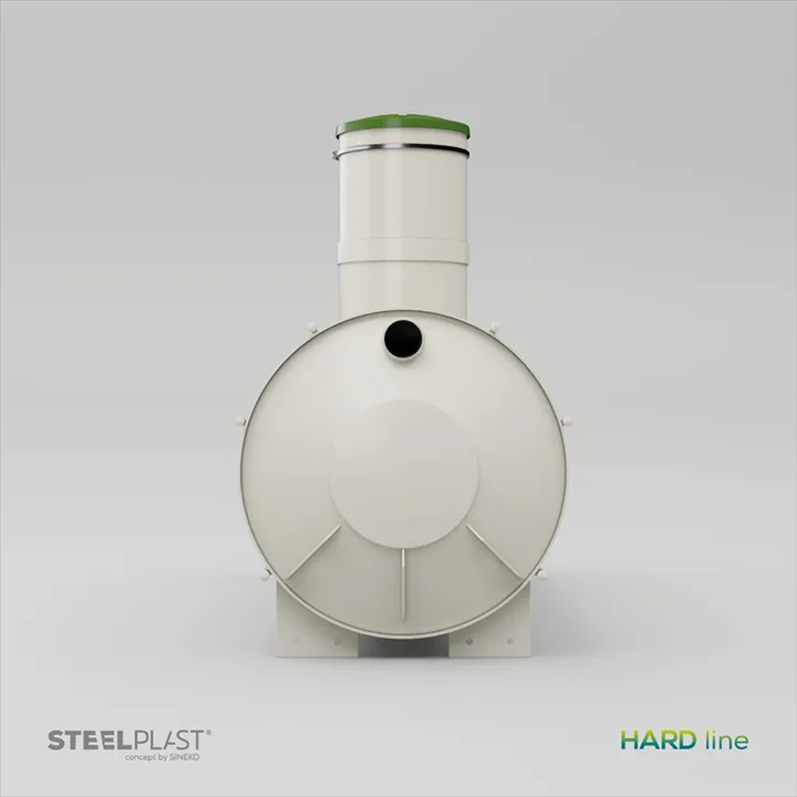 NAUTILUS 7 m³ HARD – odolný plastový tříkomorový septik s vyšší životností