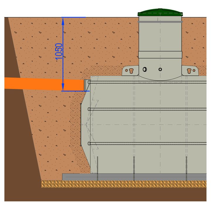 Konstrukční úpravy Nádrž 12 - KÚ HARD pro hloubku nátoku do 1,1 m