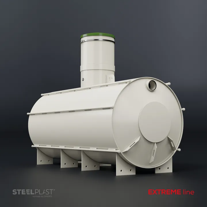NAUTILUS 5 m³ EXTREME – extrémně odolná plastová samonosná jímka - žumpa do jílu a spodní vody