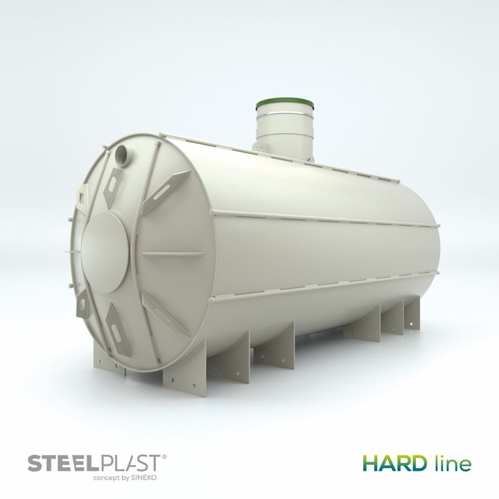 Akumulační nádrž NAUTILUS® 12 m³ HARD line - do sucha
