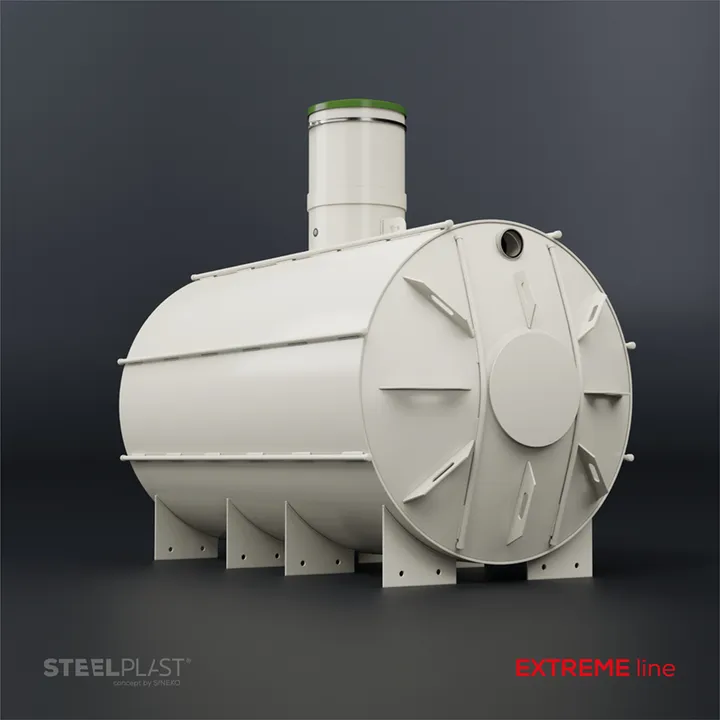 NAUTILUS 9 m³ EXTREME – extrémně odolná plastová samonosná jímka - žumpa do jílu a spodní vody