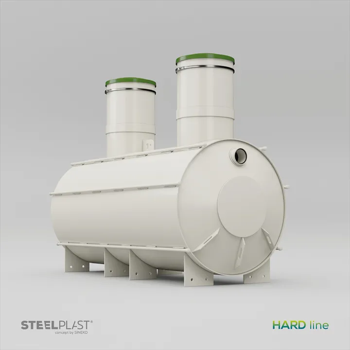 NAUTILUS 5 m³ HARD – odolný plastový tříkomorový septik s vyšší životností