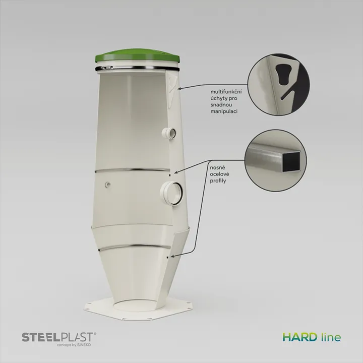 Přečerpávací stanice 8/20 HARD + TLAKAN P2 SMART – spolehlivá stanice + online