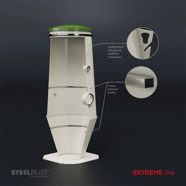 Přečerpávací stanice 8/20 EXTREME + HCP BF 05 - výkonná přečerpávací stanice