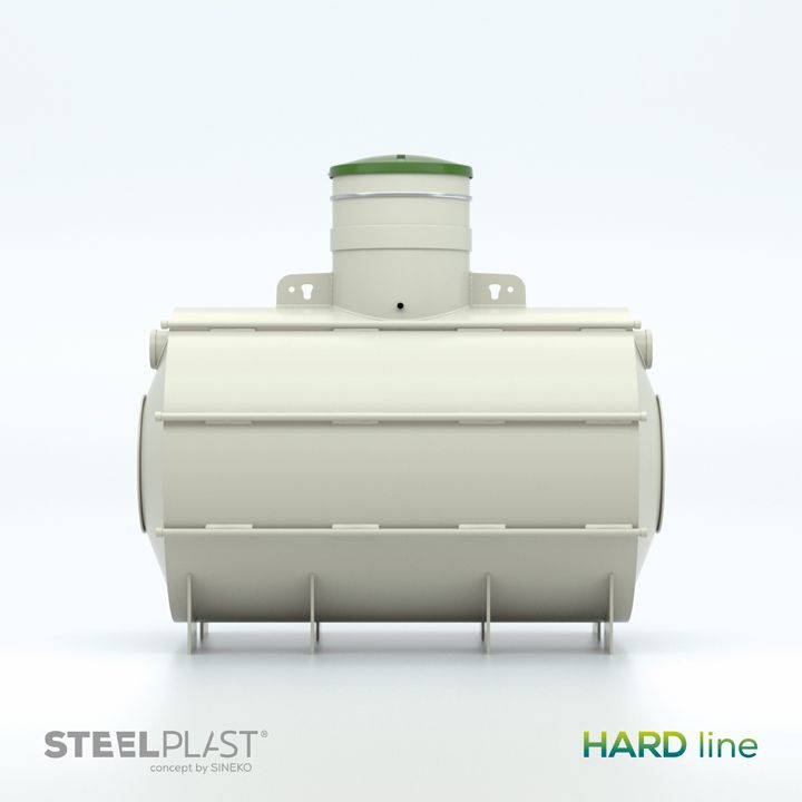 Akumulační nádrž NAUTILUS® 3 m³ HARD line - do sucha
