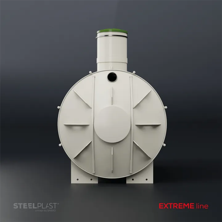 NAUTILUS 9 m³ EXTREME – extrémně odolná plastová samonosná jímka - žumpa do jílu a spodní vody