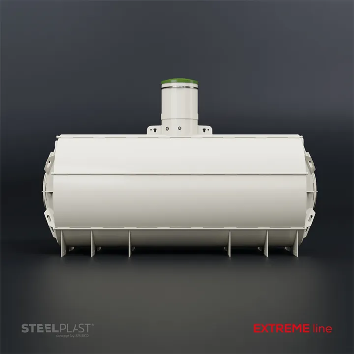 NAUTILUS 12 m³ EXTREME – extrémně odolná plastová samonosná jímka - žumpa do jílu a spodní vody