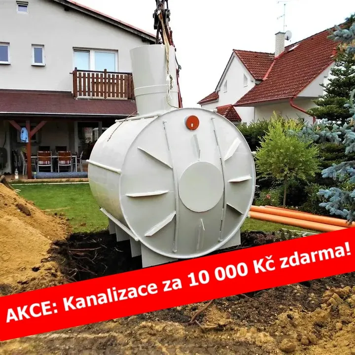 NAUTILUS 6 m³ NA KLÍČ XL – plastová samonosná jímka - žumpa bez starostí - pro náročné